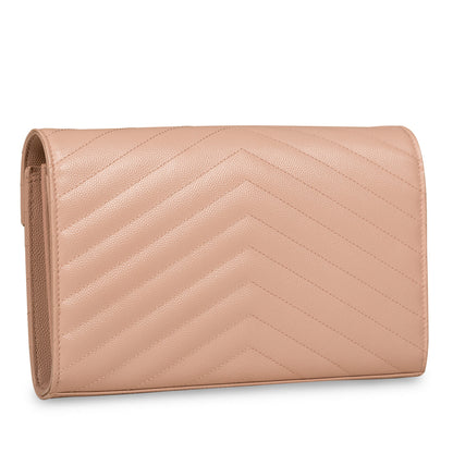Saint Laurent Chevron Envelope Crossbody