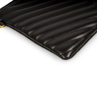 Saint Laurent Chevron Clutch