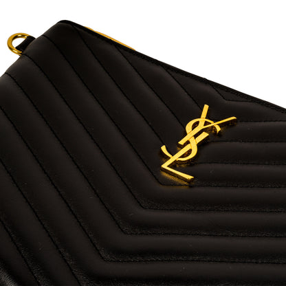Saint Laurent Chevron Clutch