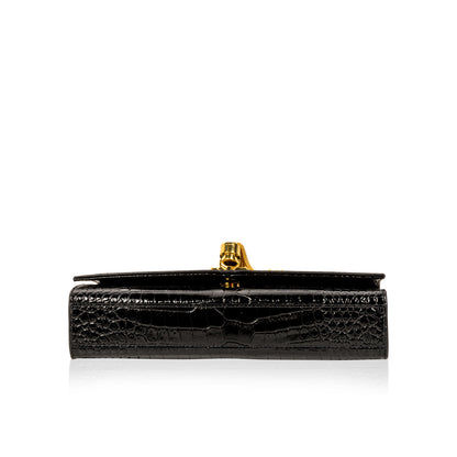 Saint Laurent Crocodile Kate Tassel