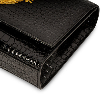 Saint Laurent Crocodile Kate Tassel