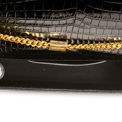 Saint Laurent Crocodile Kate Tassel