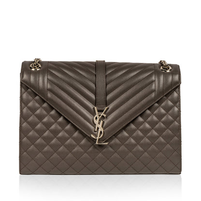 Saint Laurent Cassandre - Cross-quilted Stitching