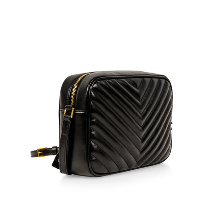 Saint Laurent Lou Crossbody - Black
