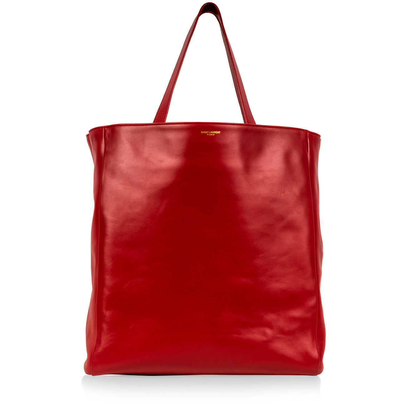 Saint Laurent Soft Tote Bag - Red