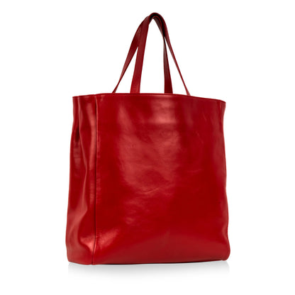 Saint Laurent Soft Tote Bag - Red