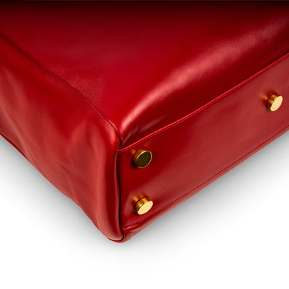 Saint Laurent Soft Tote Bag - Red