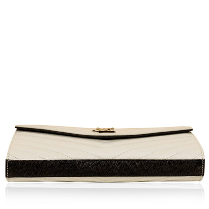 Saint Laurent Monogram Envelope Wallet on Chain