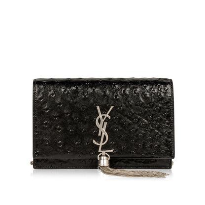 Saint Laurent Small Kate Tassel Bag - Faux Ostrich