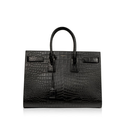 Saint Laurent Large Sac De Jour - Croc Embossed