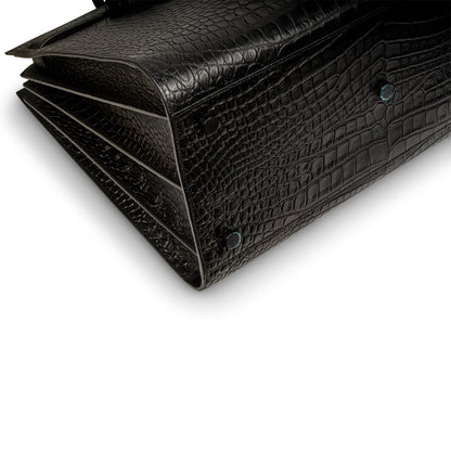 Saint Laurent Large Sac De Jour - Croc Embossed