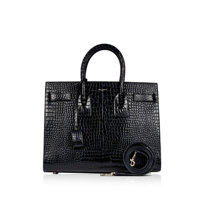 Saint Laurent Small Sac de Jour - Croc Embossed
