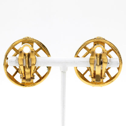 Chanel Logo Earrings