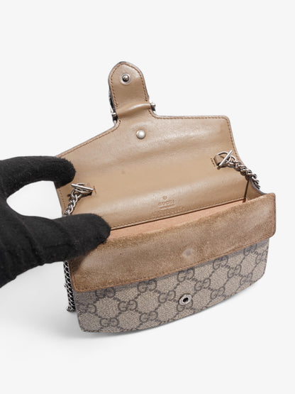 Gucci Dionysus GG Supreme Coated Canvas Super Mini