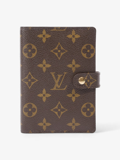 Louis Vuitton Small Ring Agenda Cover Monogram Coated Canvas