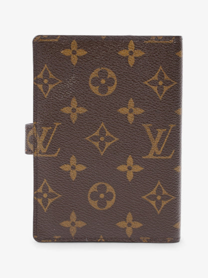 Louis Vuitton Small Ring Agenda Cover Monogram Coated Canvas