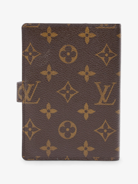 Louis Vuitton Small Ring Agenda Cover Monogram Coated Canvas