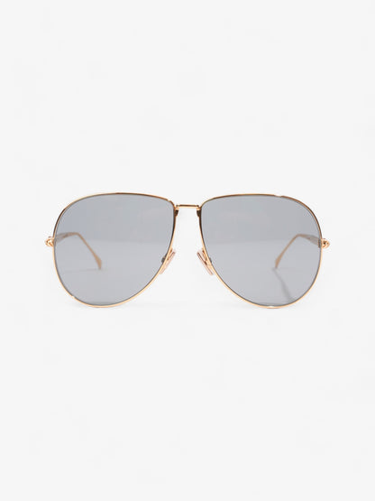 Fendi FF Travel Aviator Gold Acetate 145mm