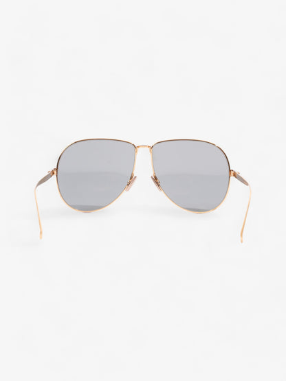 Fendi FF Travel Aviator Gold Acetate 145mm