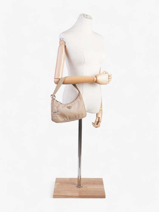 Prada Re-Edition 2000 Beige Nylon