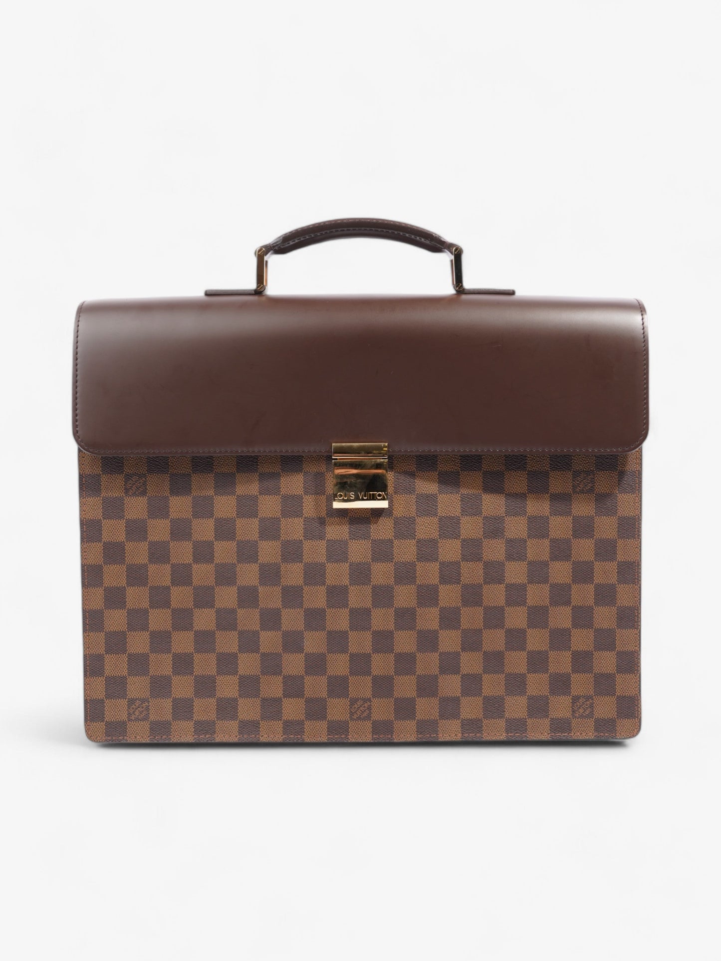 Louis Vuitton Altona Damier Ebene Coated Canvas GM