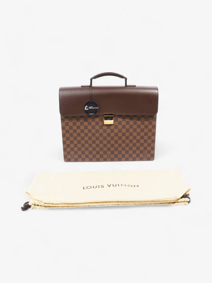 Louis Vuitton Altona Damier Ebene Coated Canvas GM