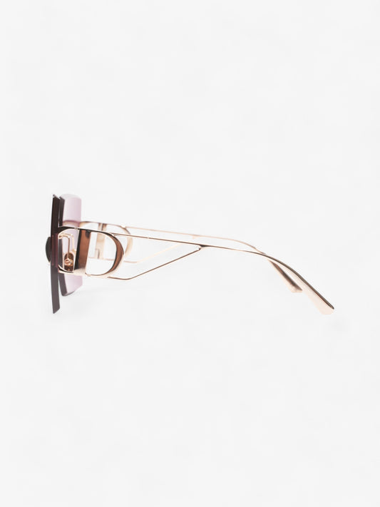 Christian Dior 30Montaigne Sunglasses Light Gold / Gradient Purple Acetate 135mm