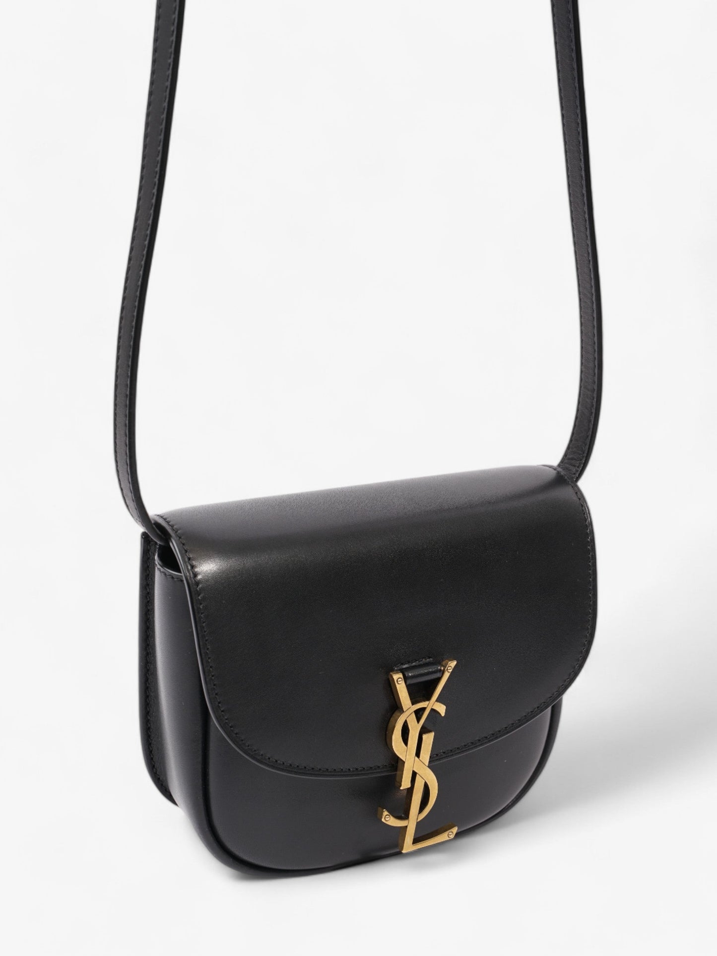 Saint Laurent Kaia Black Calfskin Leather Small