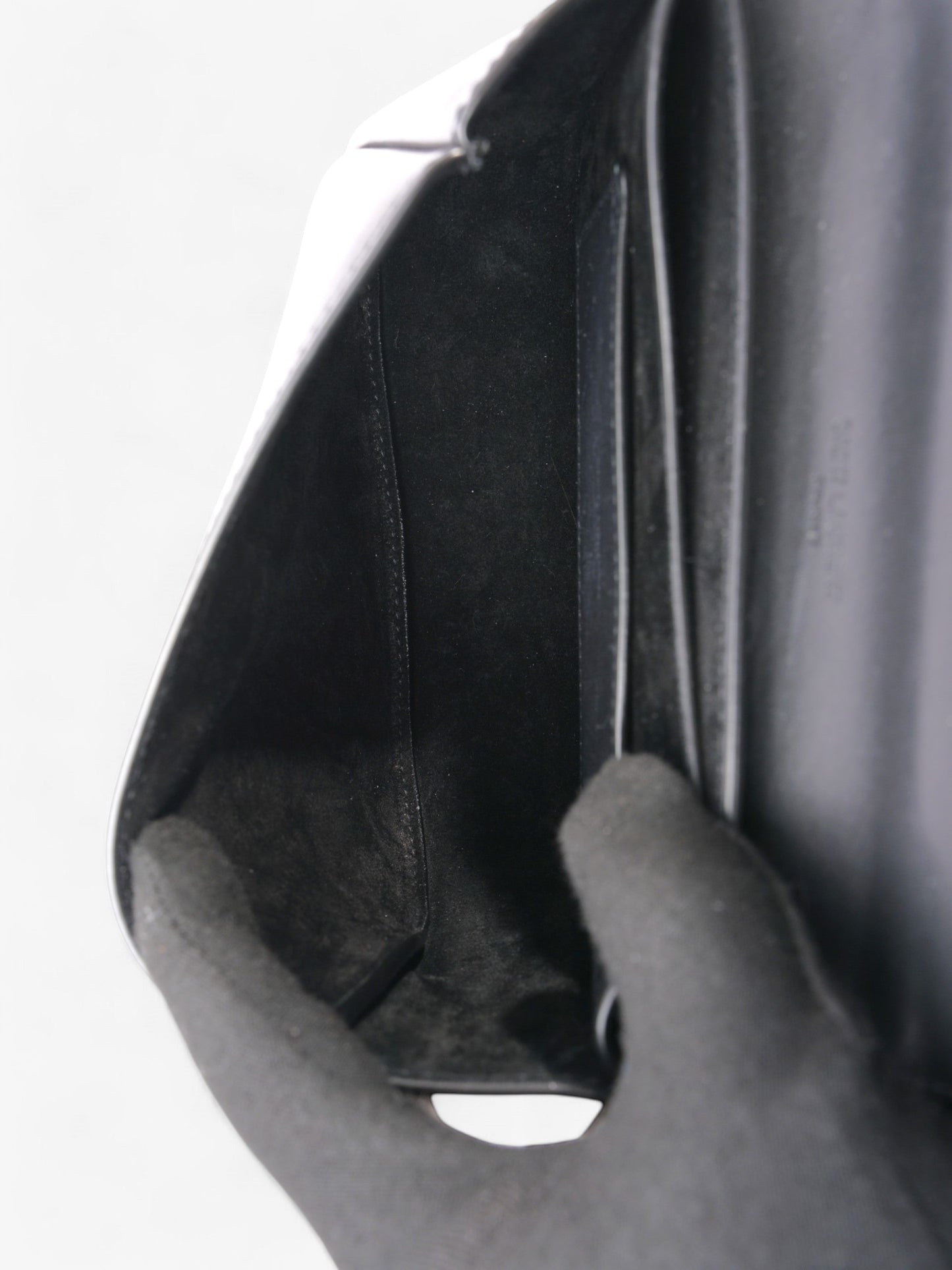 Saint Laurent Kaia Black Calfskin Leather Small