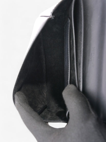 Saint Laurent Kaia Black Calfskin Leather Small