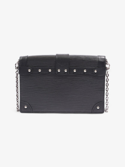 Louis Vuitton Trunk Chain Wallet Black Epi Leather