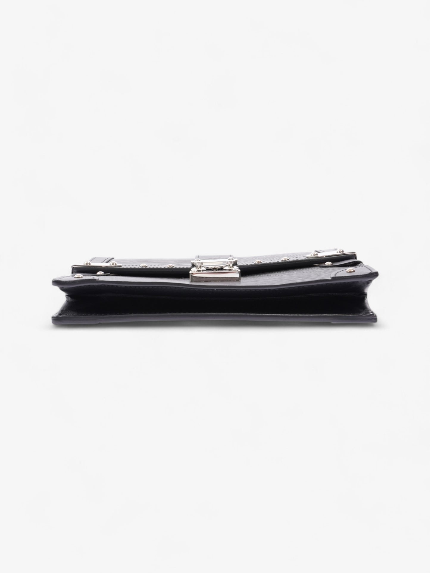 Louis Vuitton Trunk Chain Wallet Black Epi Leather