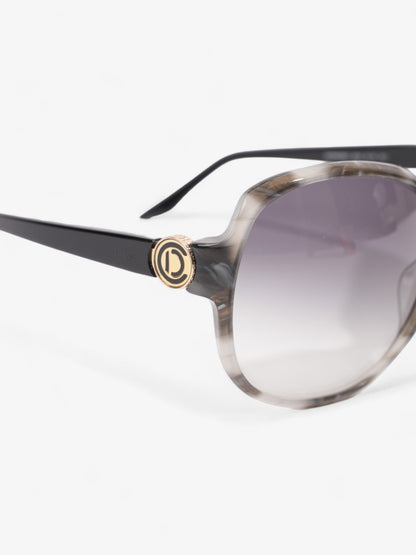 Christian Dior Sunglasses Black / Grey Acetate 120mm