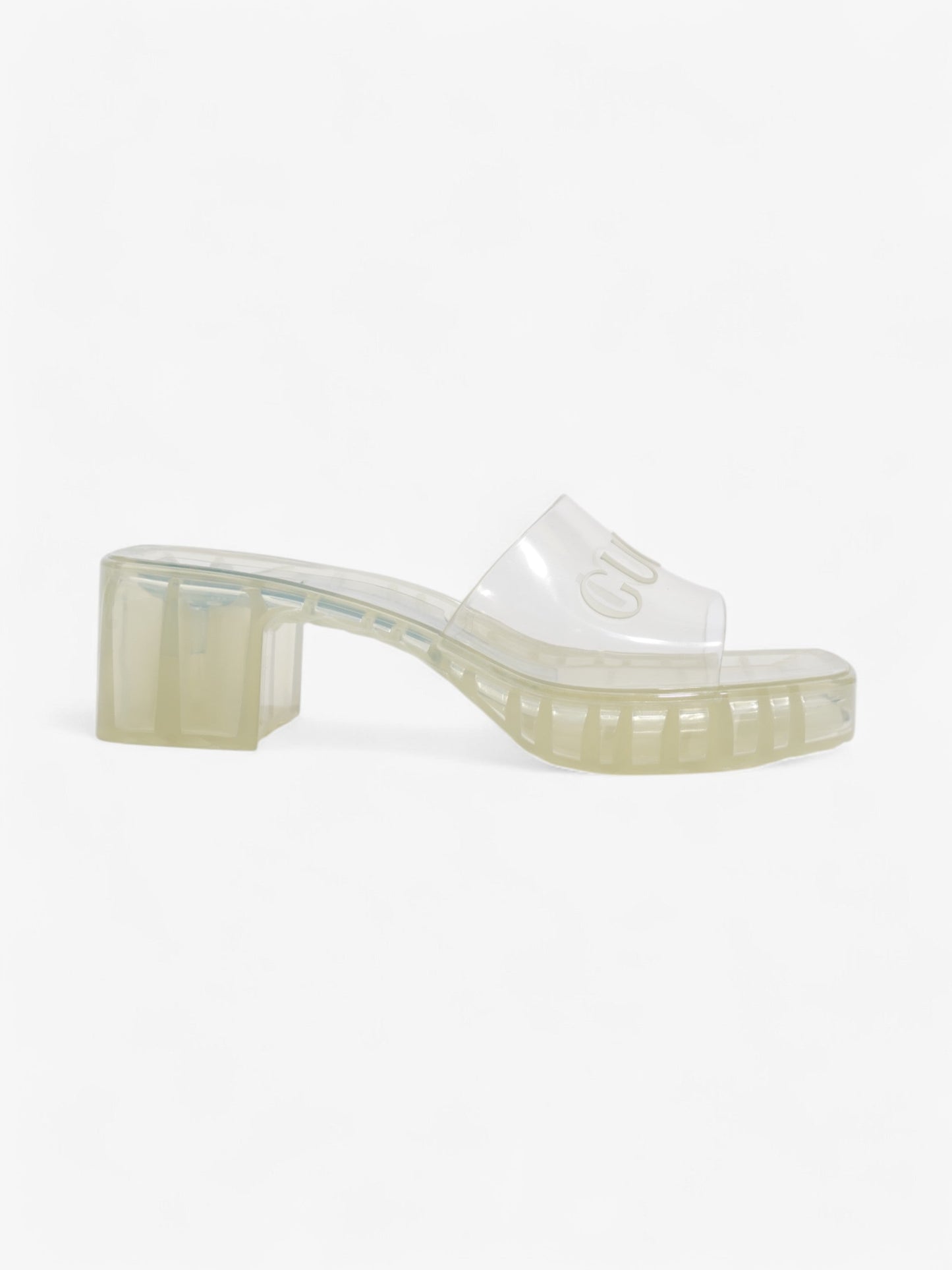 Gucci Gucci Platform Sandals  60 Transparent  Rubber EU 39 UK 6