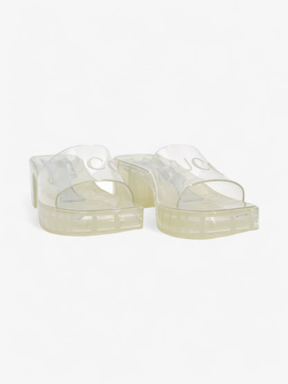 Gucci Gucci Platform Sandals  60 Transparent  Rubber EU 39 UK 6