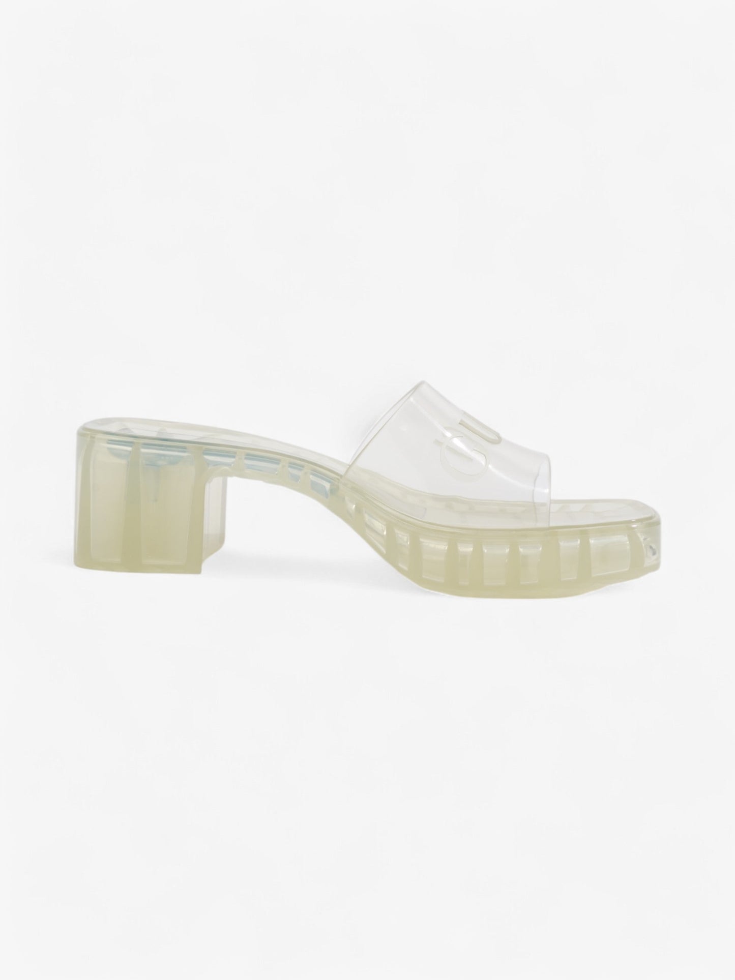 Gucci Gucci Platform Sandals  60 Transparent  Rubber EU 39 UK 6