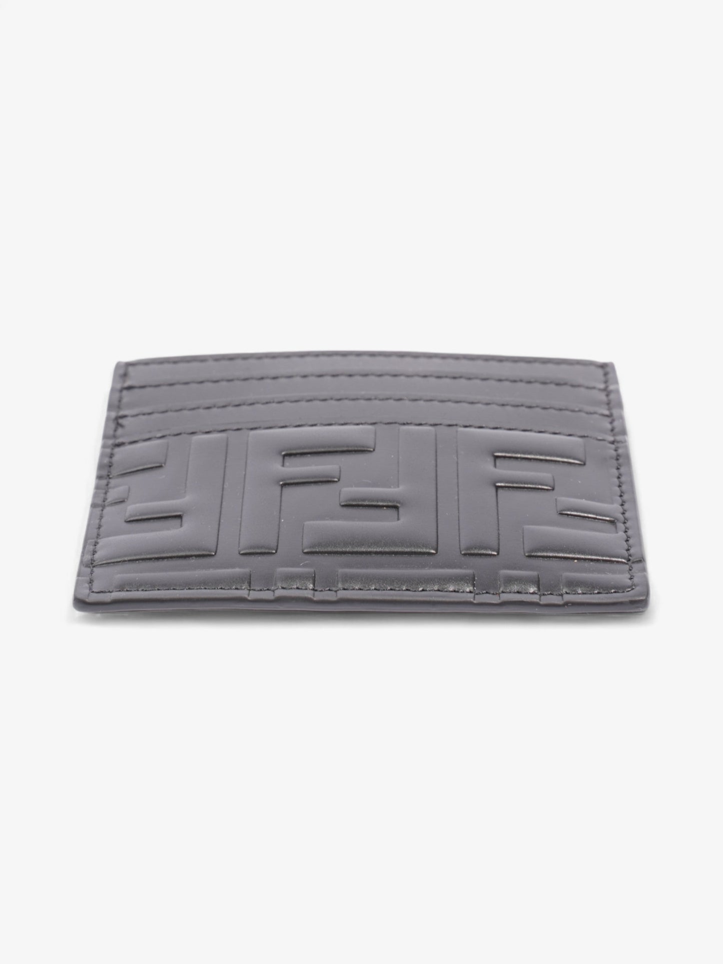 Fendi FF Cardholder Black Leather