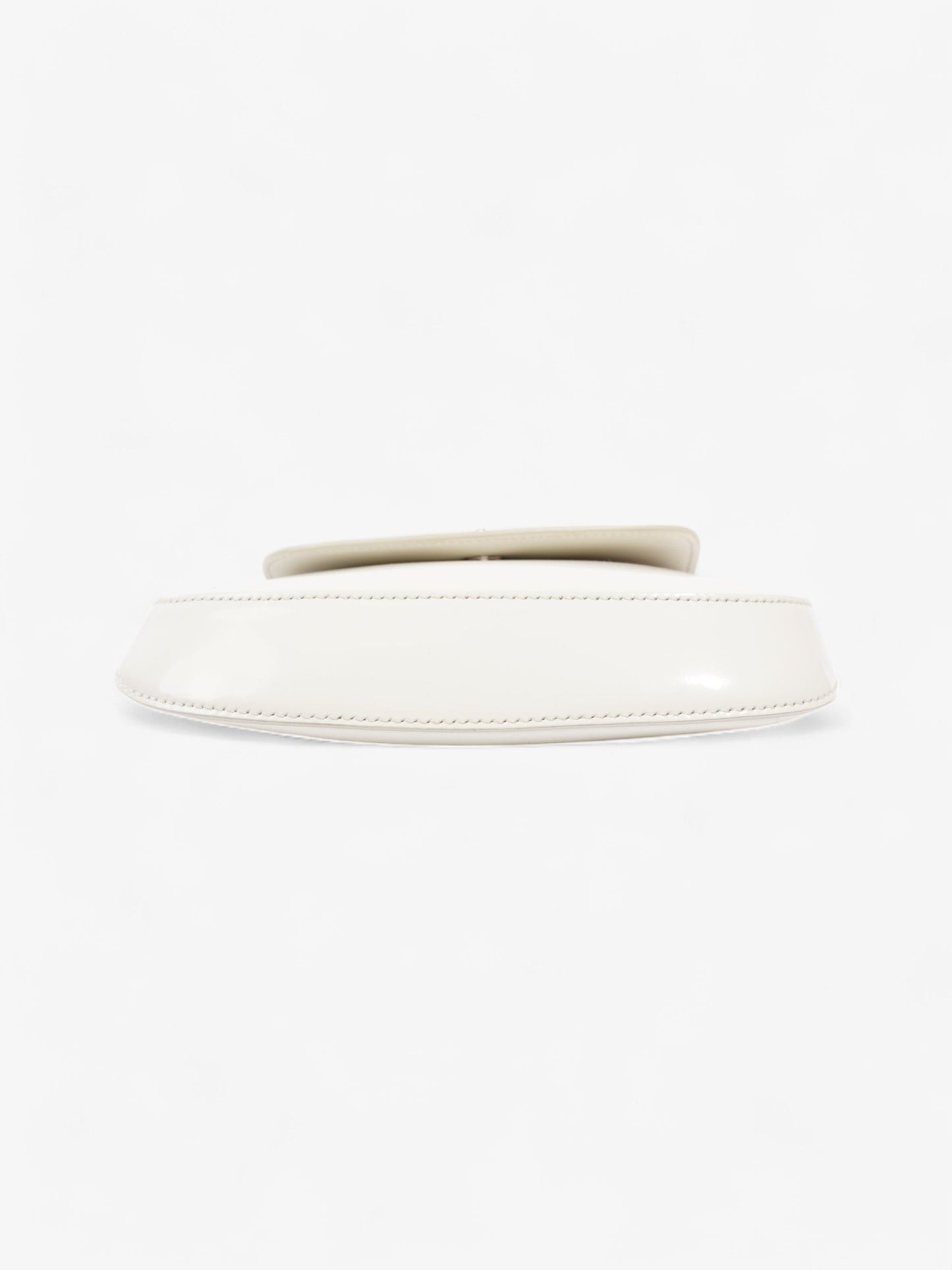 Prada Cleo White Leather Mini