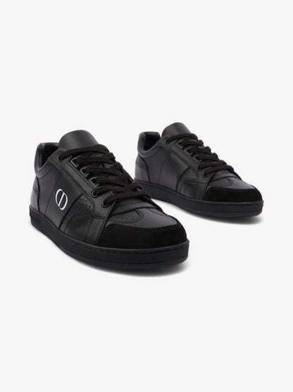 Christian Dior Low-top Sneakers Black / White Leather EU 36.5 UK 3.5