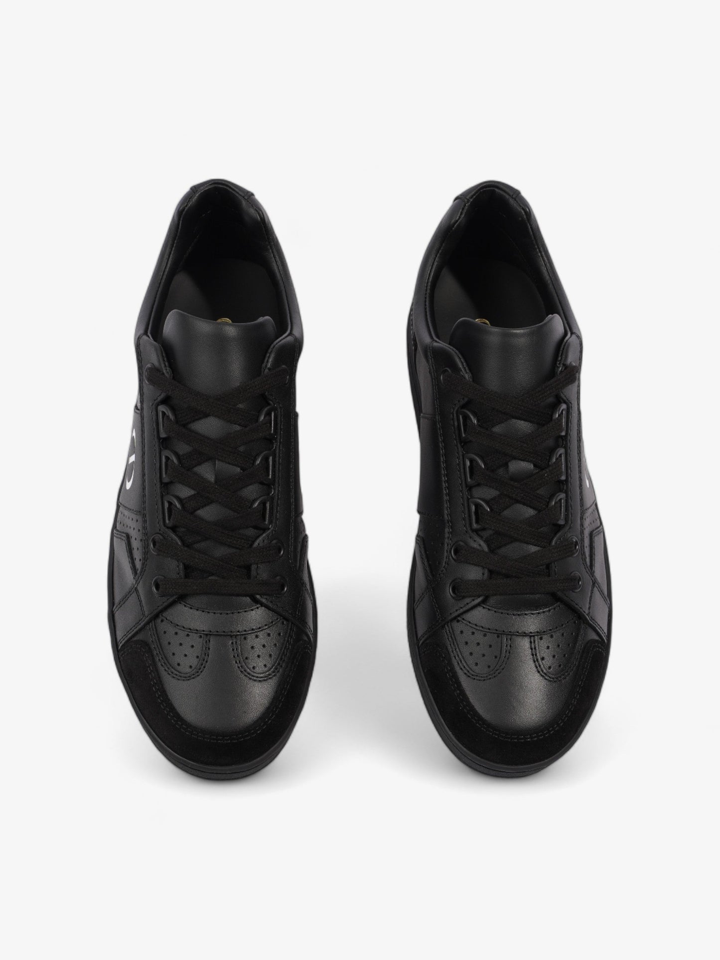 Christian Dior Low-top Sneakers Black / White Leather EU 36.5 UK 3.5