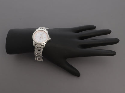 Tag Heuer Stainless Steel Diamond Ladies Link Watch 27mm