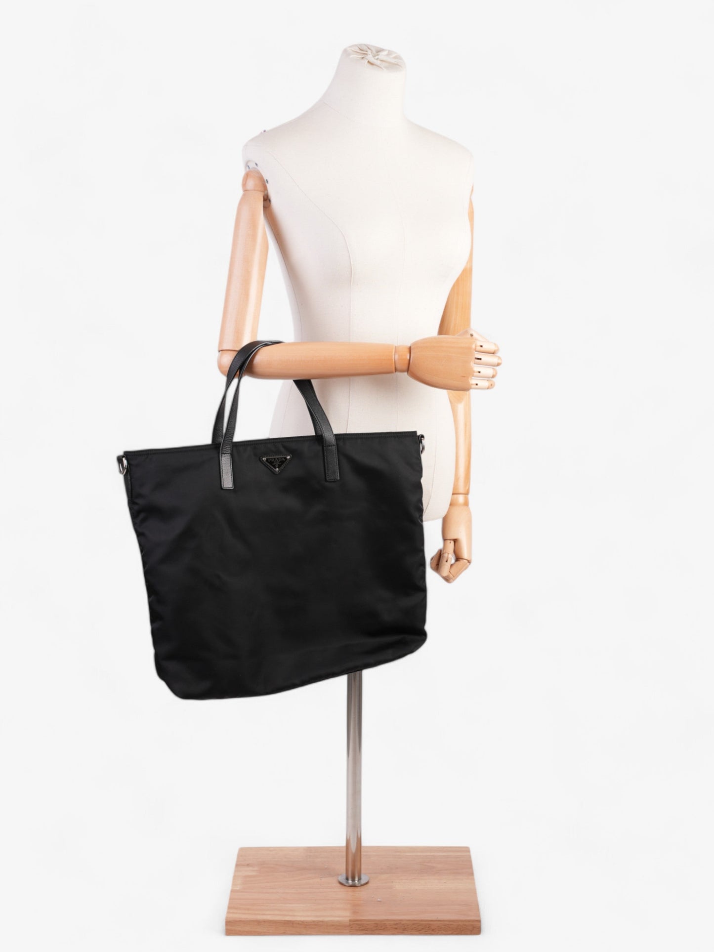 Prada Tote Bag Black Nylon