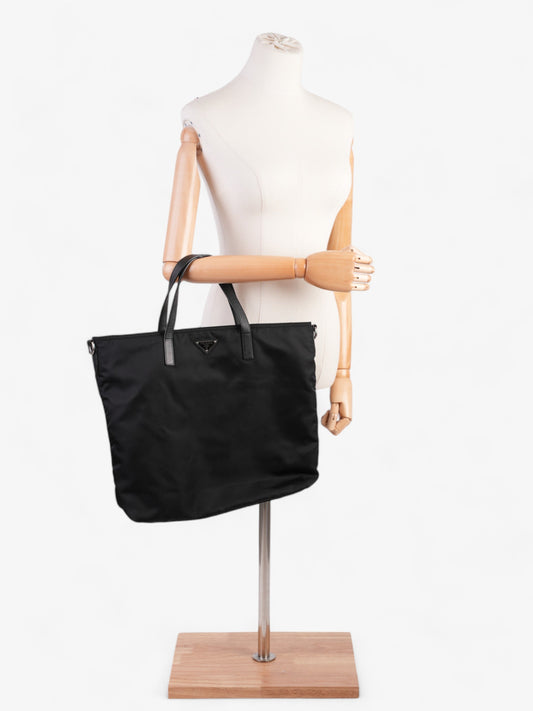 Prada Tote Bag Black Nylon