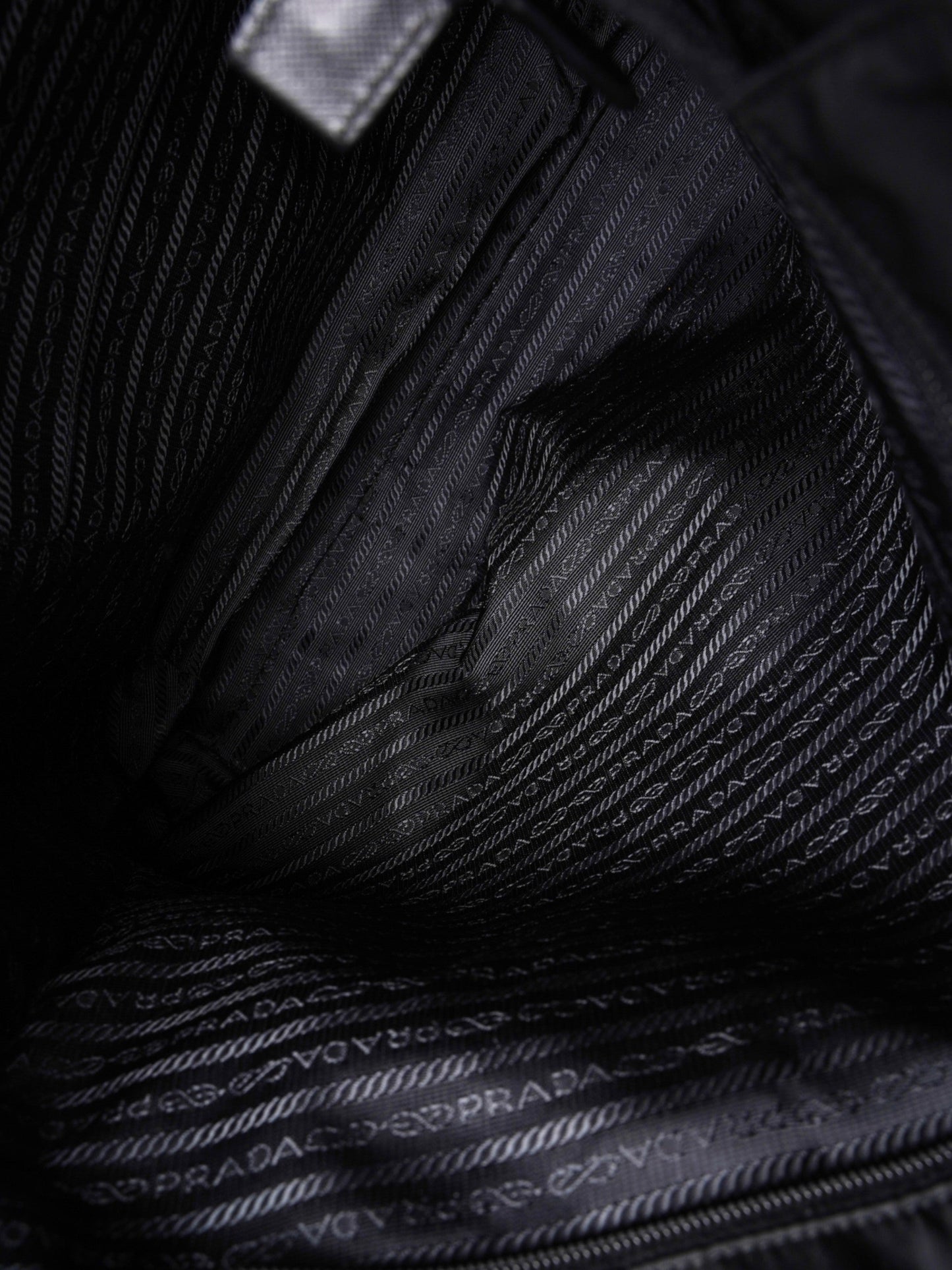 Prada Tote Bag Black Nylon