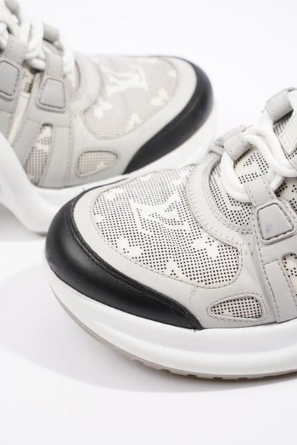 Louis Vuitton Archlight Sneakers Grey Monogram / White / Black Canvas EU 38 UK 5