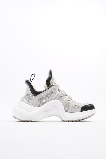 Louis Vuitton Archlight Sneakers Grey Monogram / White / Black Canvas EU 38 UK 5