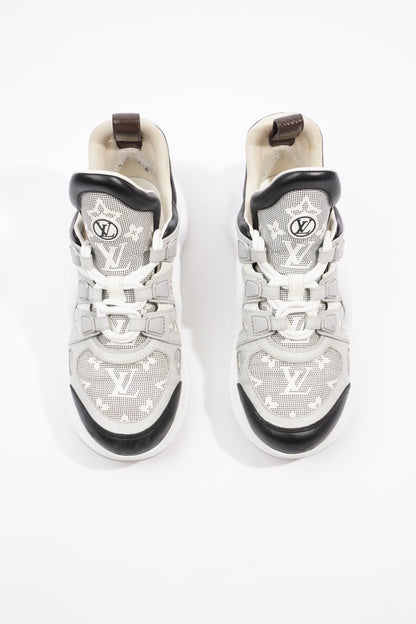 Louis Vuitton Archlight Sneakers Grey Monogram / White / Black Canvas EU 38 UK 5