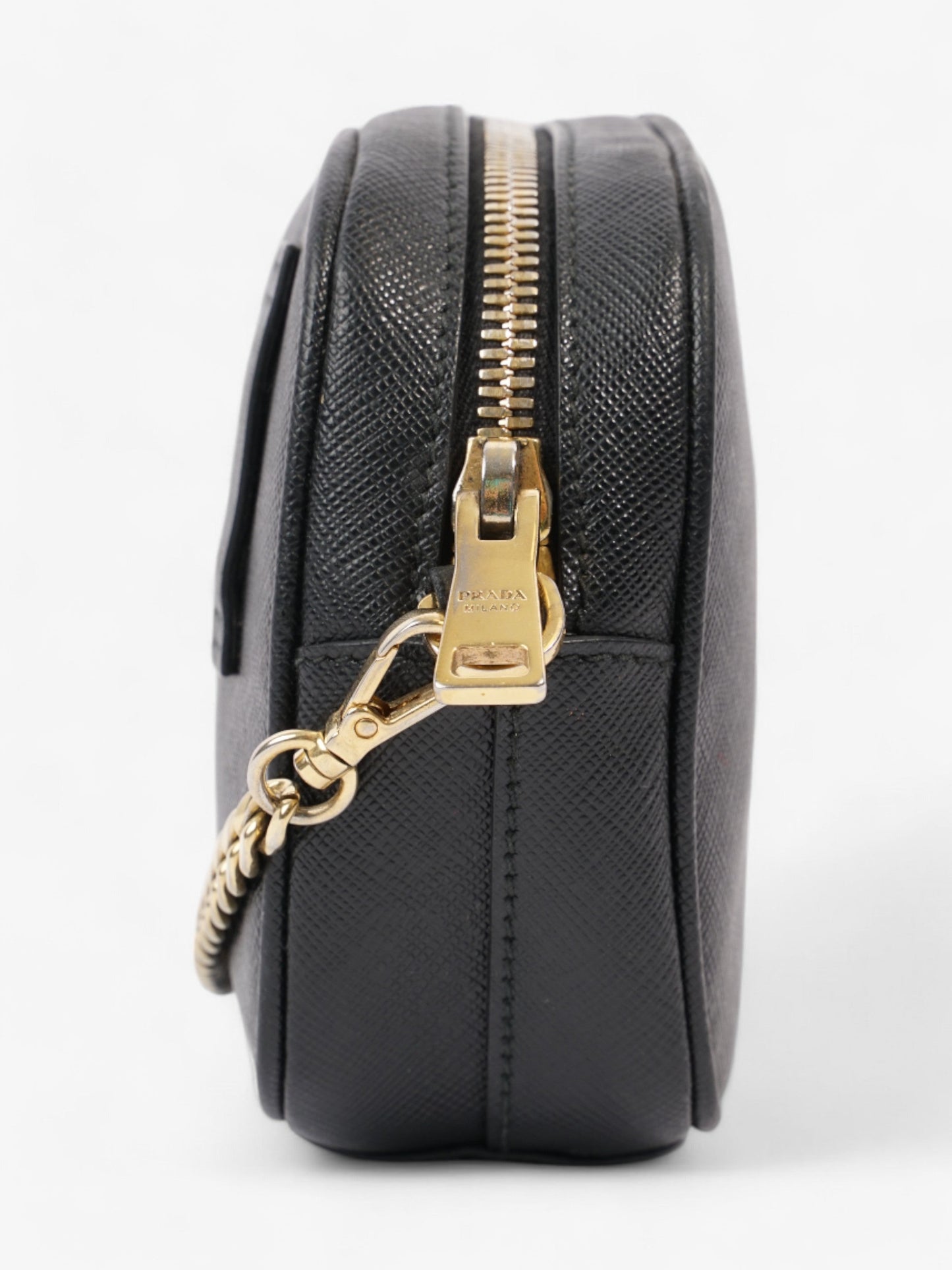 Prada Camera Bag Black Saffiano Leather