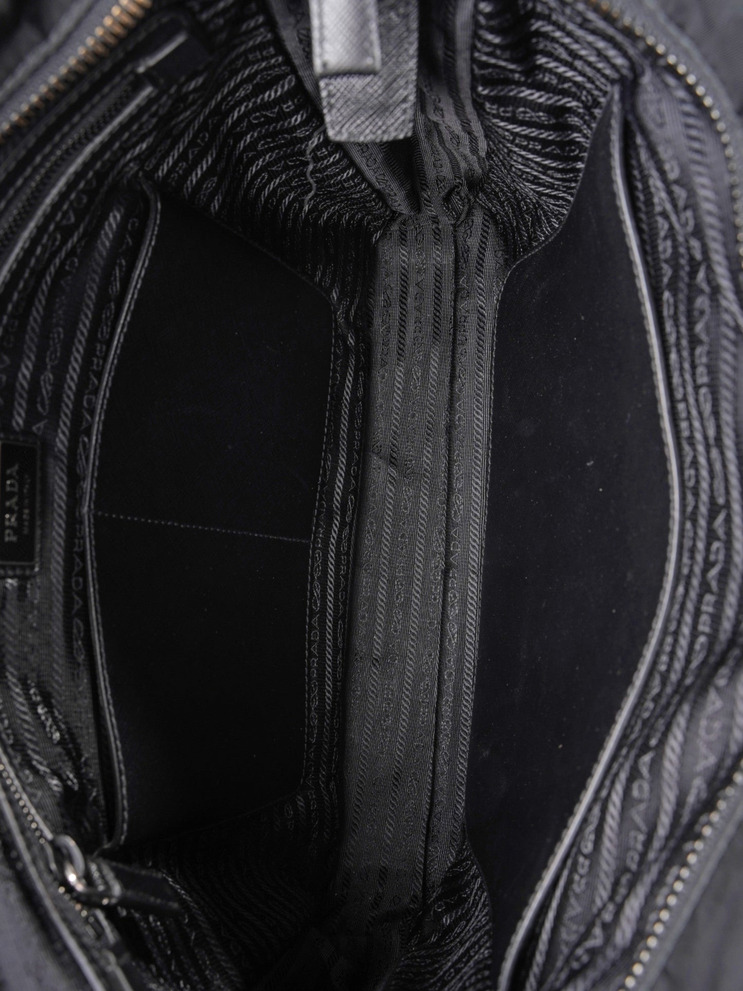 Prada Tote Bag Black Re Nylon