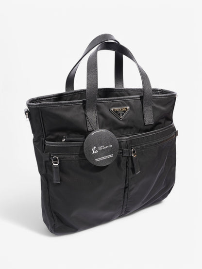 Prada Tote Bag Black Re Nylon